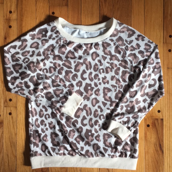 Men's Cream Animal Print Shirt